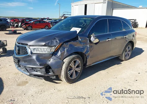 2020 Acura Mdx Standard from USA, damaged, VIN 5J8YD3H3XLL017416